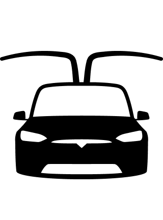 icon for tesla model x
