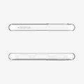 ACS04594 - Galaxy A23 5G Case Liquid Crystal in Crystal Clear showing the top and bottom
