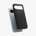 ACS09699 - Pixel 10, Pixel 10 Pro Thin Fit (MagFit) in black showing the sides, partial front and back