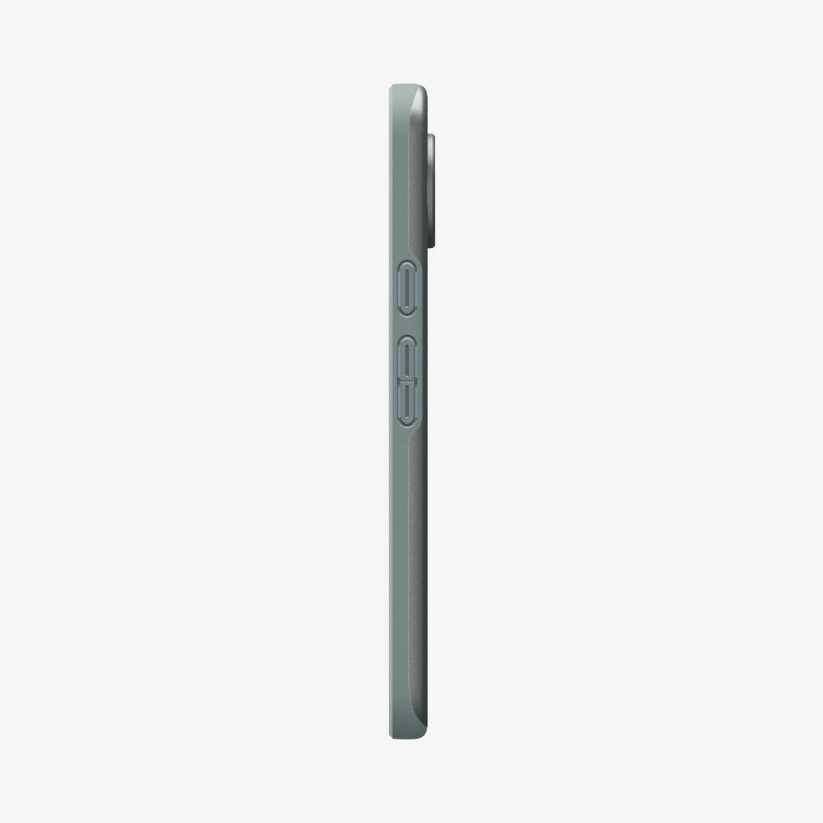 ACS09701 - Pixel 10, Pixel 10 Pro Thin Fit (MagFit) in Sage Green showing the side