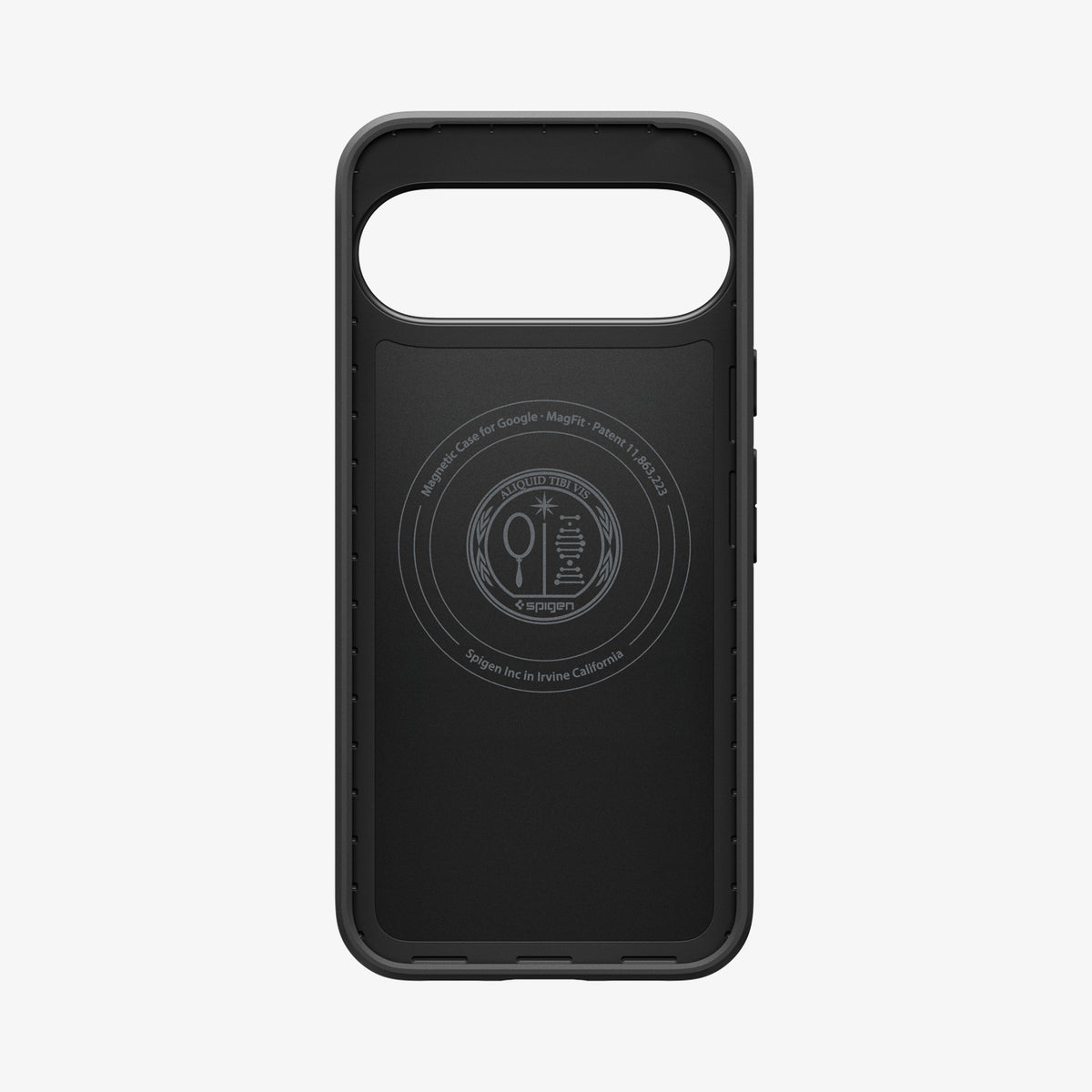 ACS09722 - Pixel 10 Pro XL Thin Fit (MagFit) in black showing the back