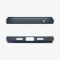 ACS09723 - Pixel 10 Pro XL Thin Fit (MagFit) in Metal Slate showing the top and bottom of case