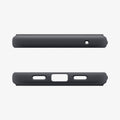 ACS09736 - Pixel 10 Pro XL Case Nano Pop (MagFit) in black sesame showing the top and bottom of case