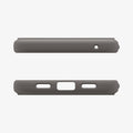ACS09712 - Pixel 10 Pixel 10 Pro Case Nano Pop (MagFit) in Papaya Gray showing the top and bottom of case