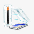 AGL08445 - Pixel 10 Pro XL GLAS.tR EZ Fit Screen Protector showing the device, screen protector, ez fit tray