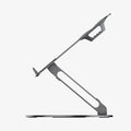 AMP09303 - Laptop Stand | LD206C in Space Gray showing the side