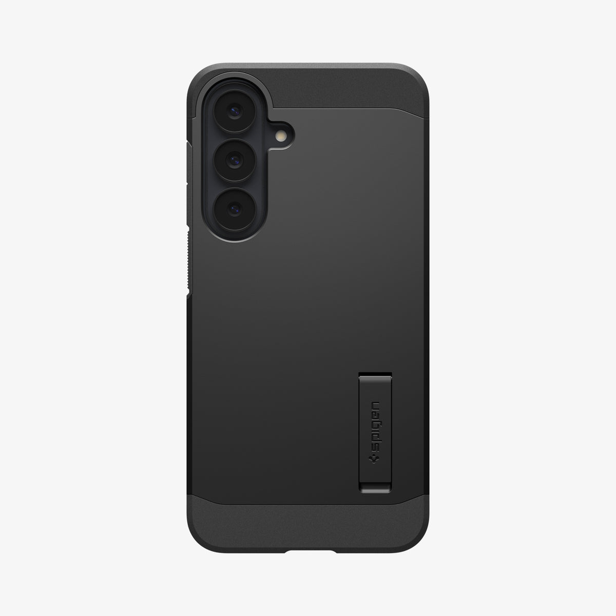 ACS11634 - Galaxy S26 FE Tough Armor (Mag Fit) showing Galaxy S26 FE in a black Tough Armor MagFit case with dual layer design and camera protection