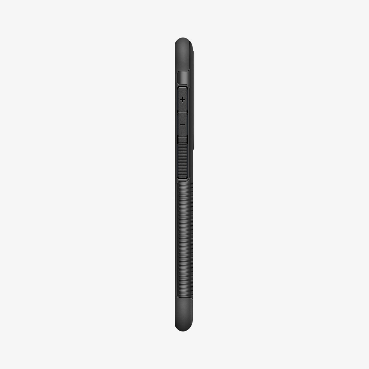 ACS10718 - Galaxy S26 Plus Slim Armor (Mag Fit) in Black showing the side
