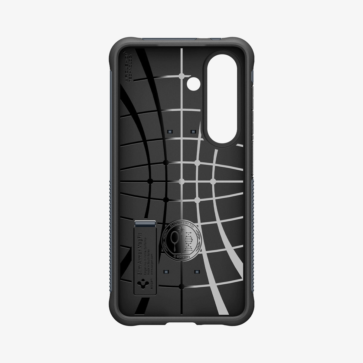 ACS10717 - Galaxy S26 Plus Slim Armor (Mag Fit) in Metal Slate showing inside