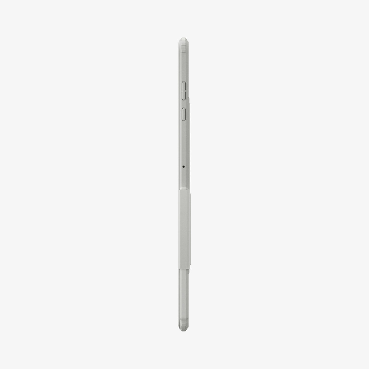 ACS10220 - Galaxy Tab S11 Ultra Series Ultra Hybrid Pro in Gray showing the side with volume controls