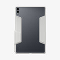 ACS10220 - Galaxy Tab S11 Ultra Series Ultra Hybrid Pro in Gray showing back with clear part