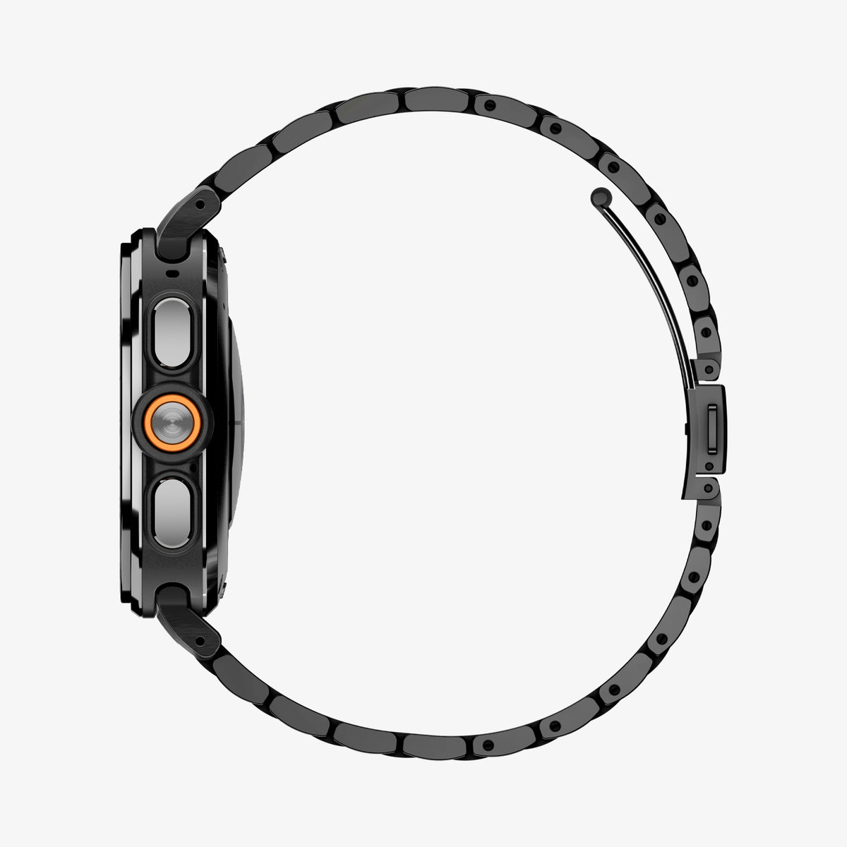 AMP11620 - SWUb Modern Fit 316L Band Black showing the side facing left
