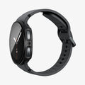 ACS11601 - Galaxy Watch 9 (44mm) Thin Fit 360 showing the case's side profile with button cutouts and band on the smartwatch