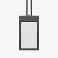 AFA08860 - Badge Holder MagSlide in Black showing the front