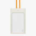 AFA09346 - Badge Holder MagSlide in Dune Beige showing the front