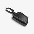 ACS10425 - BMW Key Fob Cover | BK100 in Matte Black showing the back and partial side