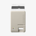 AFA10949 - Classic LS Card Holder (Mag Fit) in Stone showing the front with multiple cards in slot