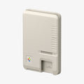 AFA10949 - Classic LS Card Holder (Mag Fit) in Stone showing the side