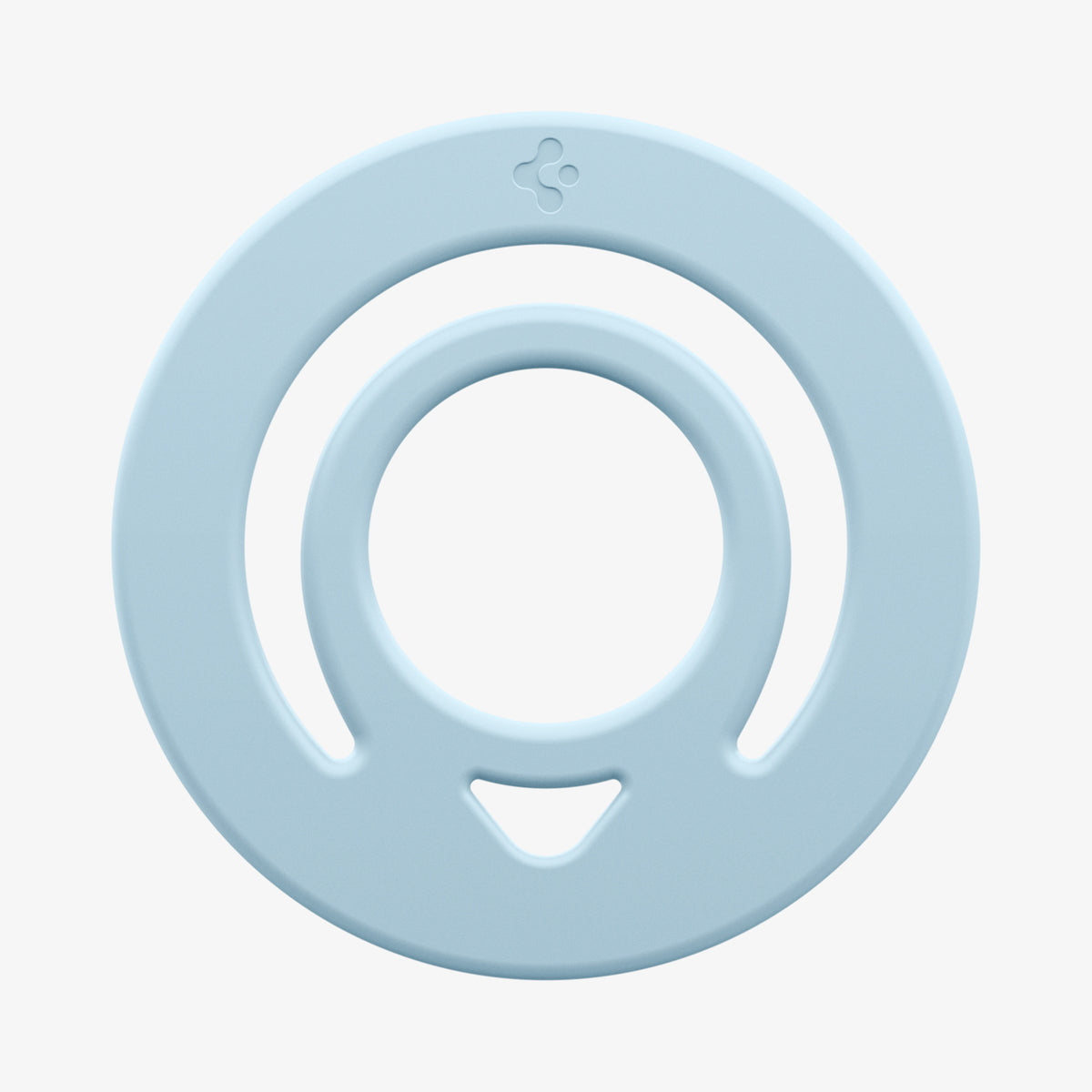 AMP11368 - O-Mag Slim Dual pop (MagFit) in Light Blue showing the front