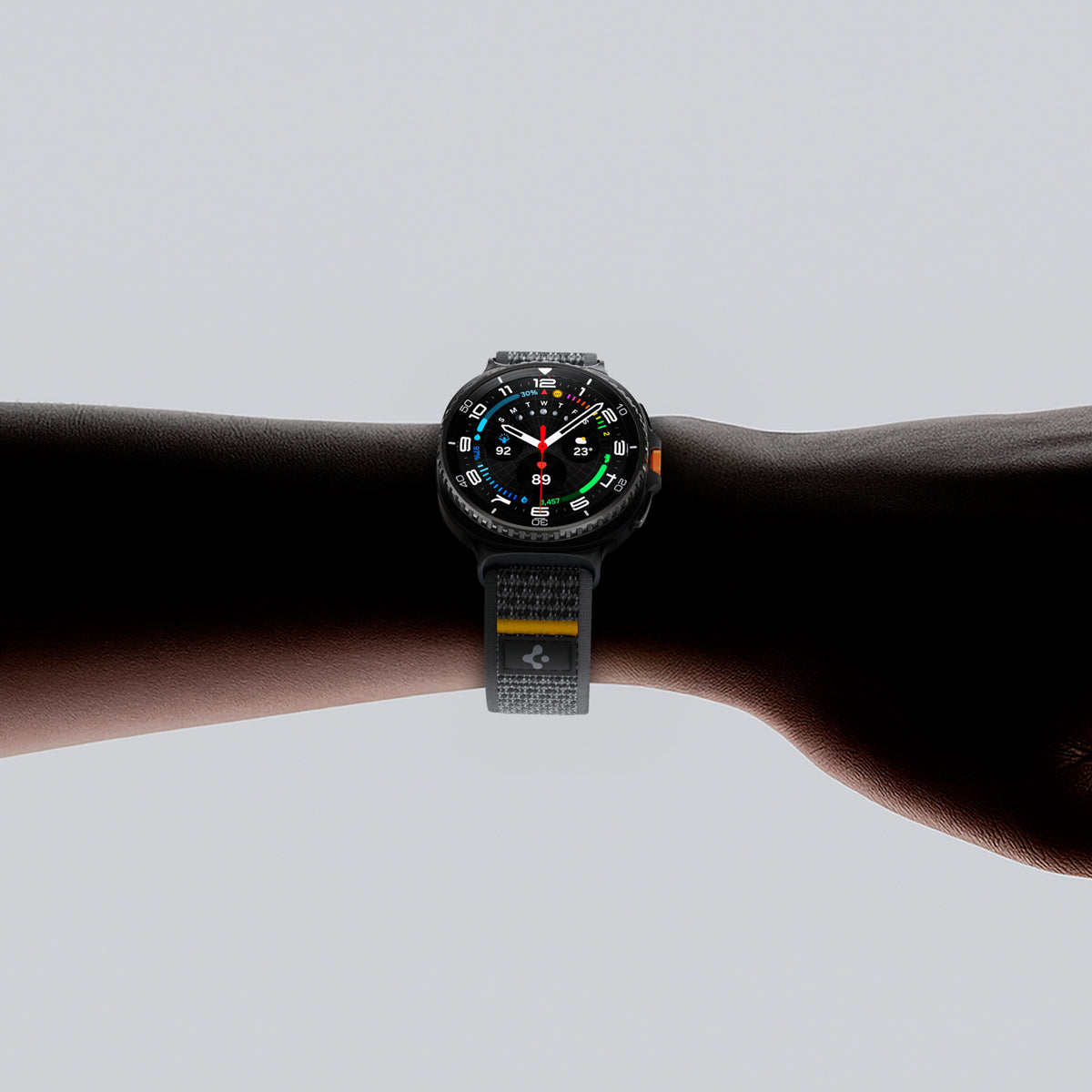 AMP10111 - SWi-9 Series - Athlex Air in Active Black showing  product with band