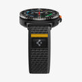 AMP10111 - Galaxy Watch 9 Series - Athlex Air in Active Black showing the bottom and partial front