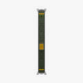 AMP10113 - Galaxy Watch 9 Series - Athlex Air in Active Green showing the band strap laid out flat