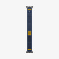 AMP10114 - Galaxy Watch 9 Series - Athlex Air in active navy showing the watch band laid out flat
