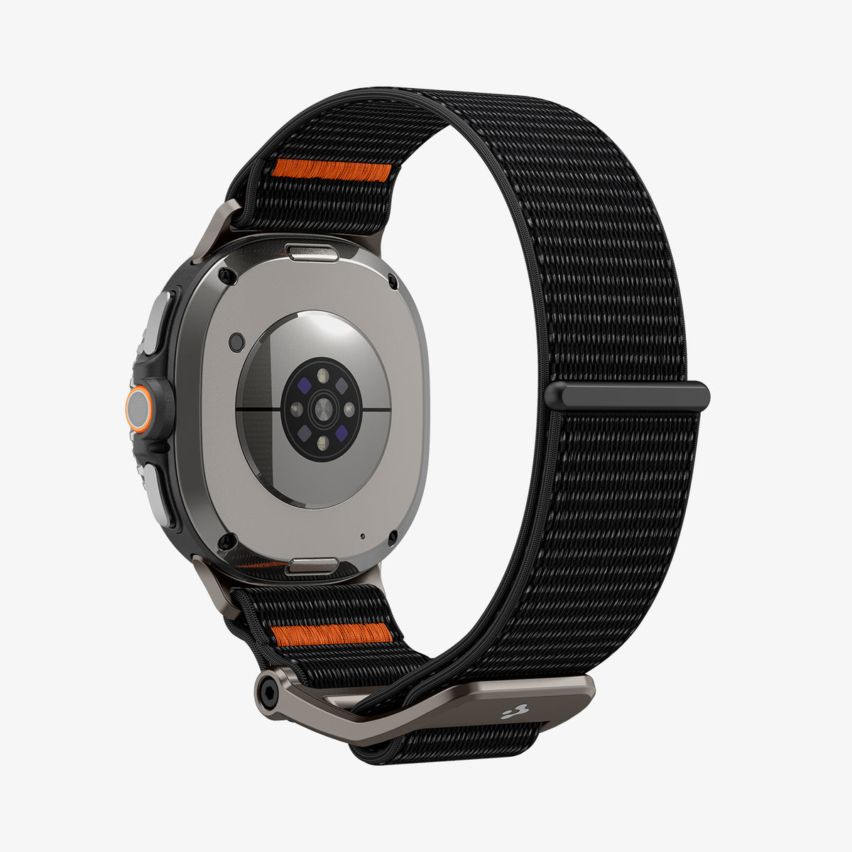 AMP10116 - SWi-9 Series DuraPro Flex band in black showing the back