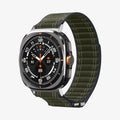 AMP10147 - Galaxy Watch Ultra WBF0 in green showing the front, sides, and inner bottom
