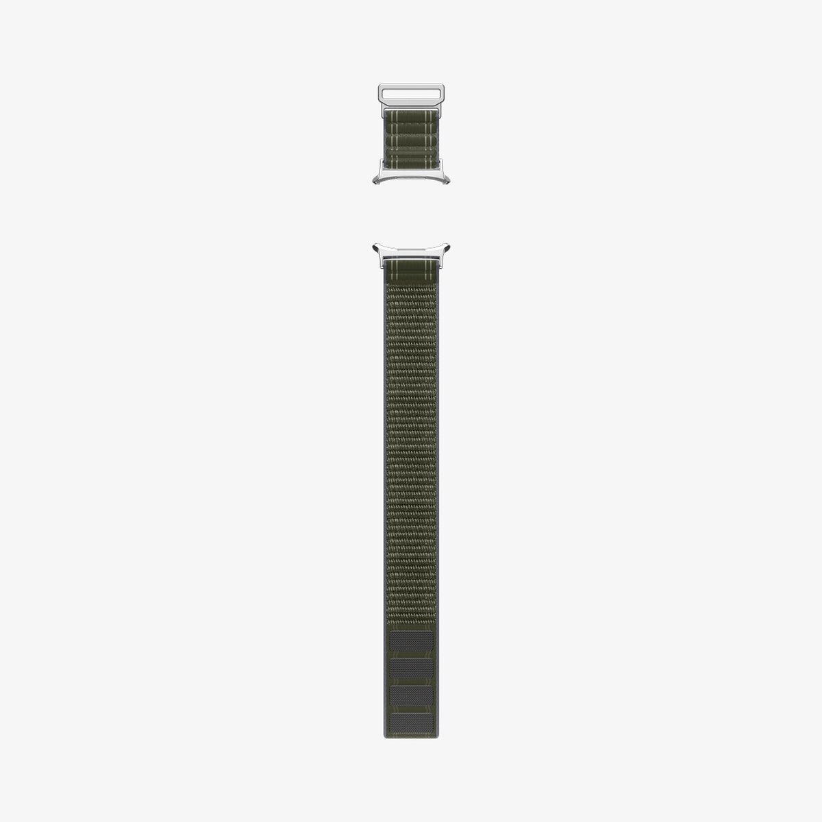 AMP10147 - Galaxy Watch Ultra WBF0 in green showing the band laid out flat