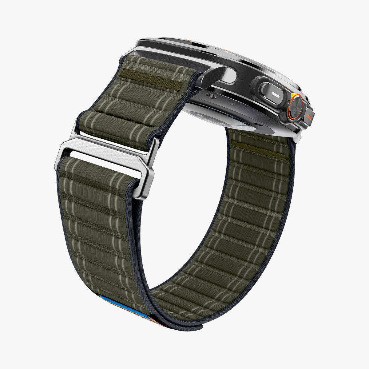 AMP10147 - Galaxy Watch Ultra WBF0 in green showing the partial side, partial back, inner sides and partial bottom