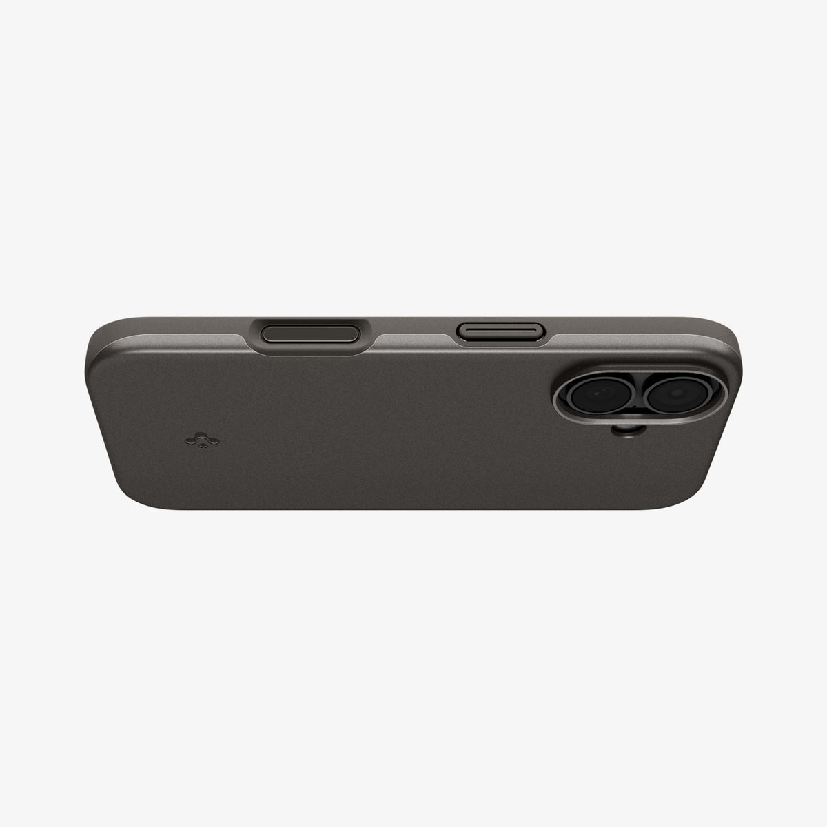 ACS09971 - iPhone 17 Thin Fit (MagFit) in Gunmetal showing the bottom of case