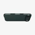 ACS09917 - iPhone 17 Air Thin Fit (MagFit) in Abyss Green showing the bottom of case