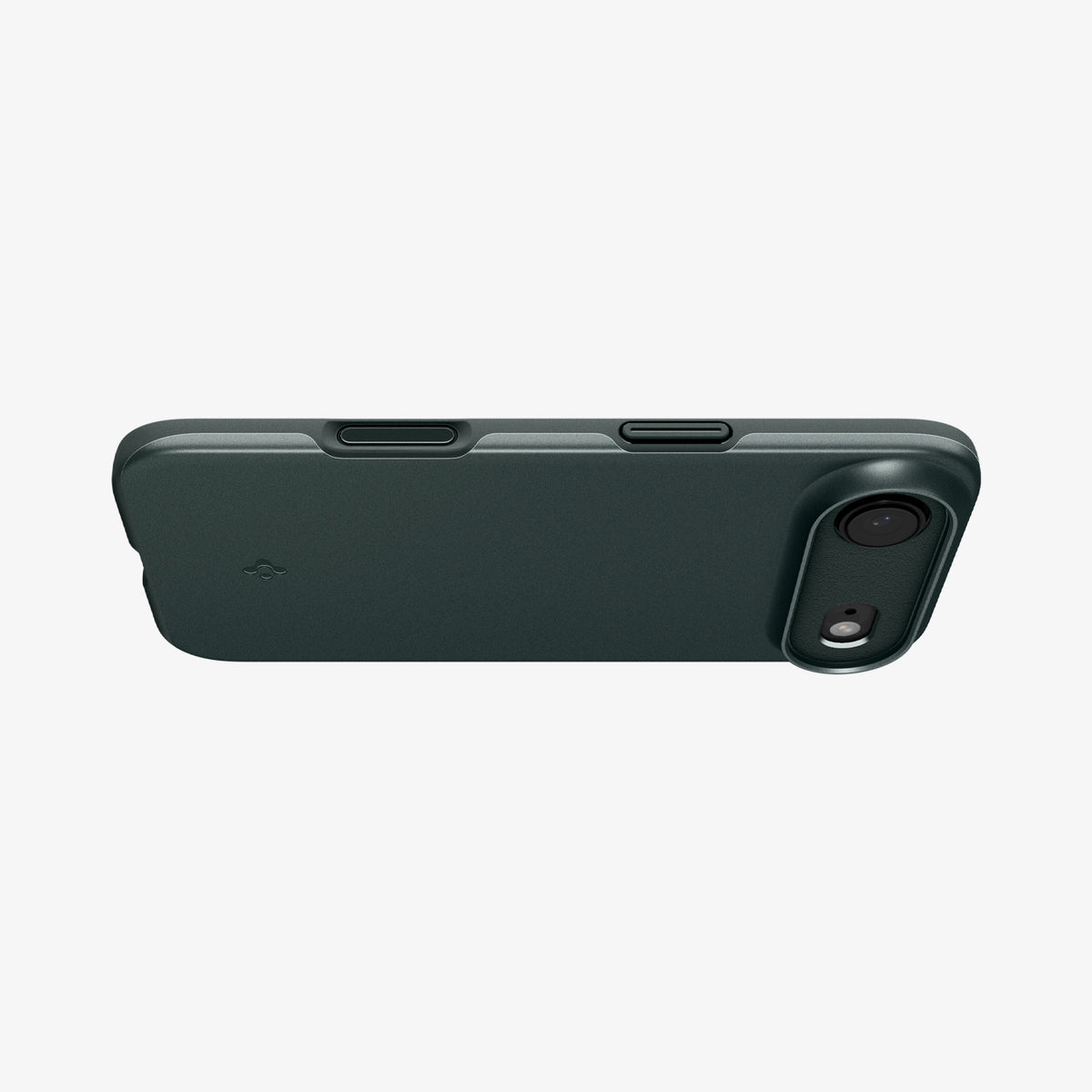ACS09917 - iPhone 17 Air Thin Fit (MagFit) in Abyss Green showing the bottom of case