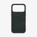 ACS09956 - iPhone 17 Pro Silicone Fit (MagFit) Case in green showing the inside of case