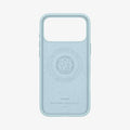 ACS10048 - iPhone 17 Pro Max Silicone Fit (MagFit) Case in blue showing the inside of case
