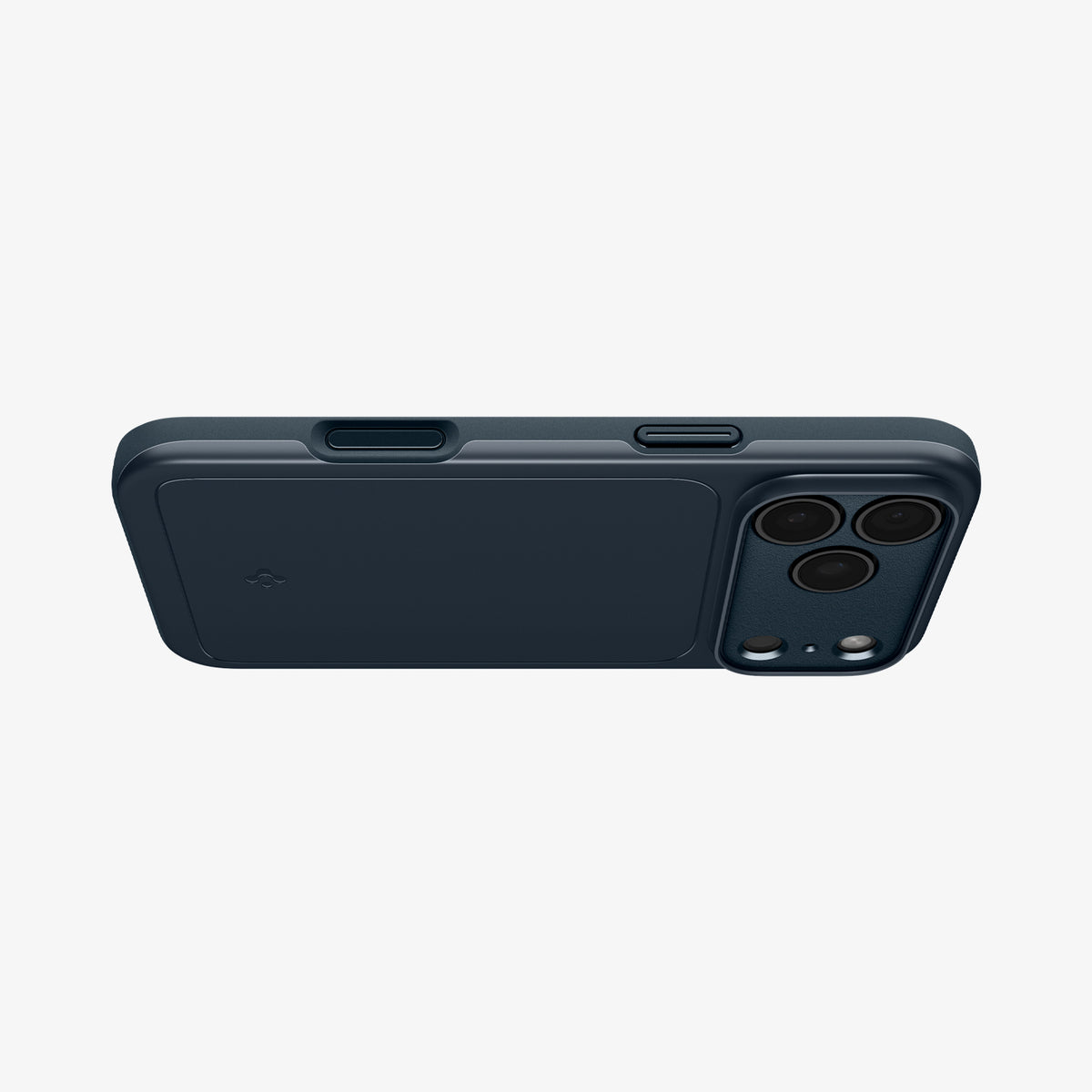 ACS09882 - iPhone 17 Pro Max Thin Fit (MagFit) in Metal Slate showing the bottom of case