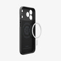 ACS09879 - iPhone 17 Pro Max Thin Fit (MagFit) in black showing inside with magfit magnet