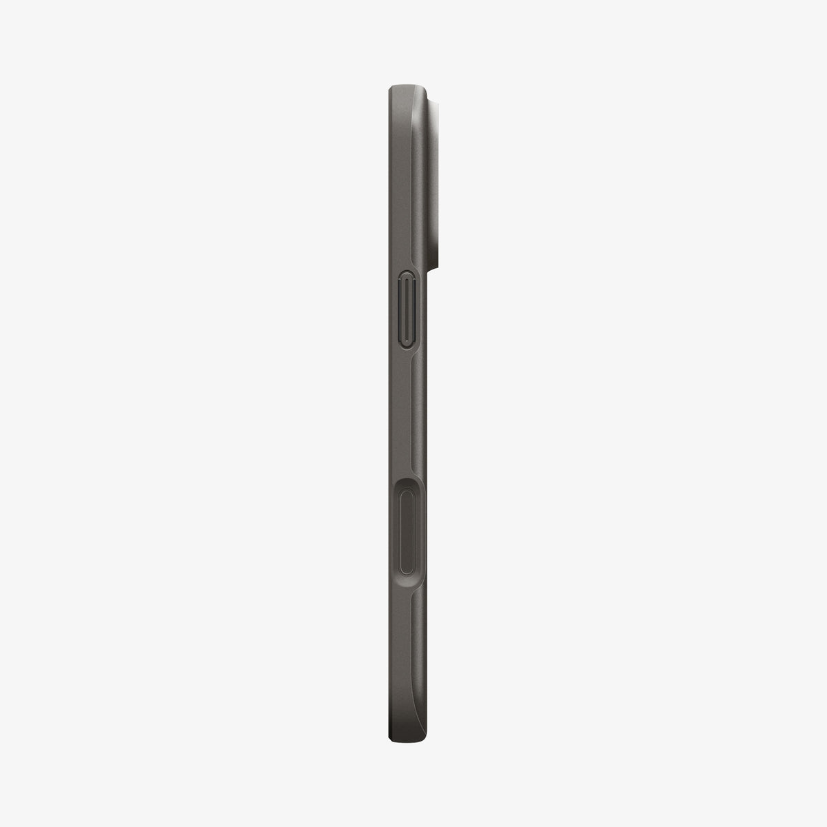 ACS09881 - iPhone 17 Pro Max Thin Fit (MagFit) in Gunmetal showing the side