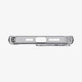 ACS07213 - iPhone 15 Pro Case Ultra Hybrid in Space Crystal showing the bottom