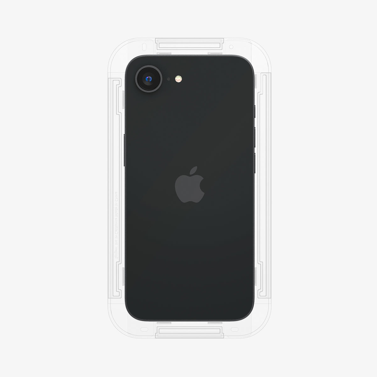 AGL03386 - iPhone 16e Screen Protector EZ FIT GLAS.tR (Sensor Protection) showing the back