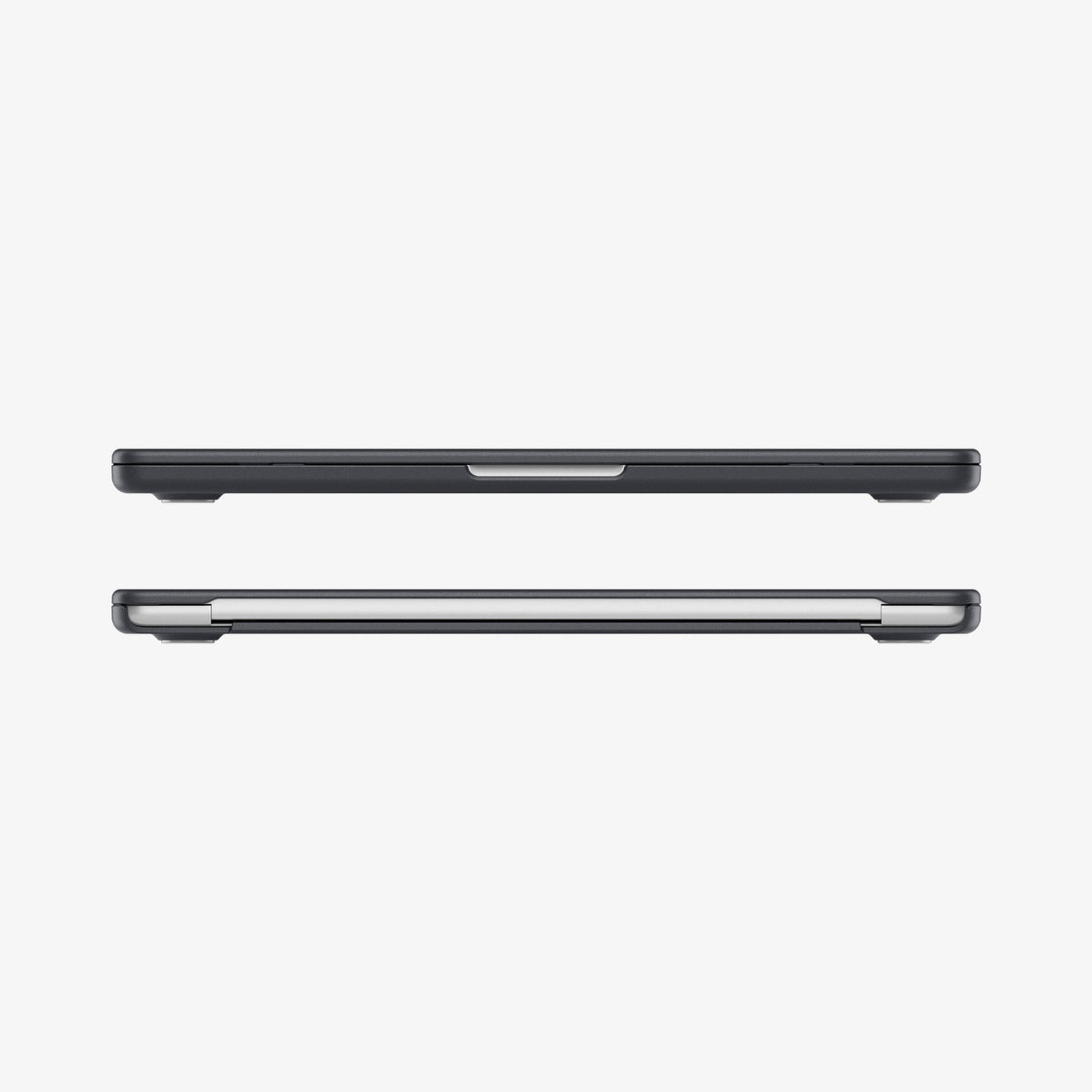 ACS11267 - MacBook Air 15-inch Nano Pop Black Sesame showing front and rear edge views of the laptop case with a slim fitted profile