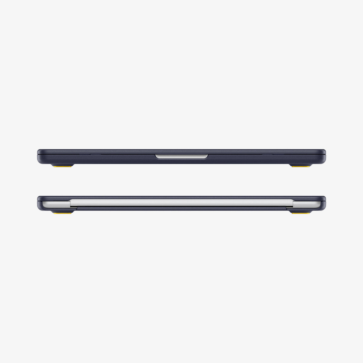 ACS11266 - MacBook Air 15-inch Nano Pop Blueberry Navy showing front and rear edge views of the laptop case with a slim fitted profile