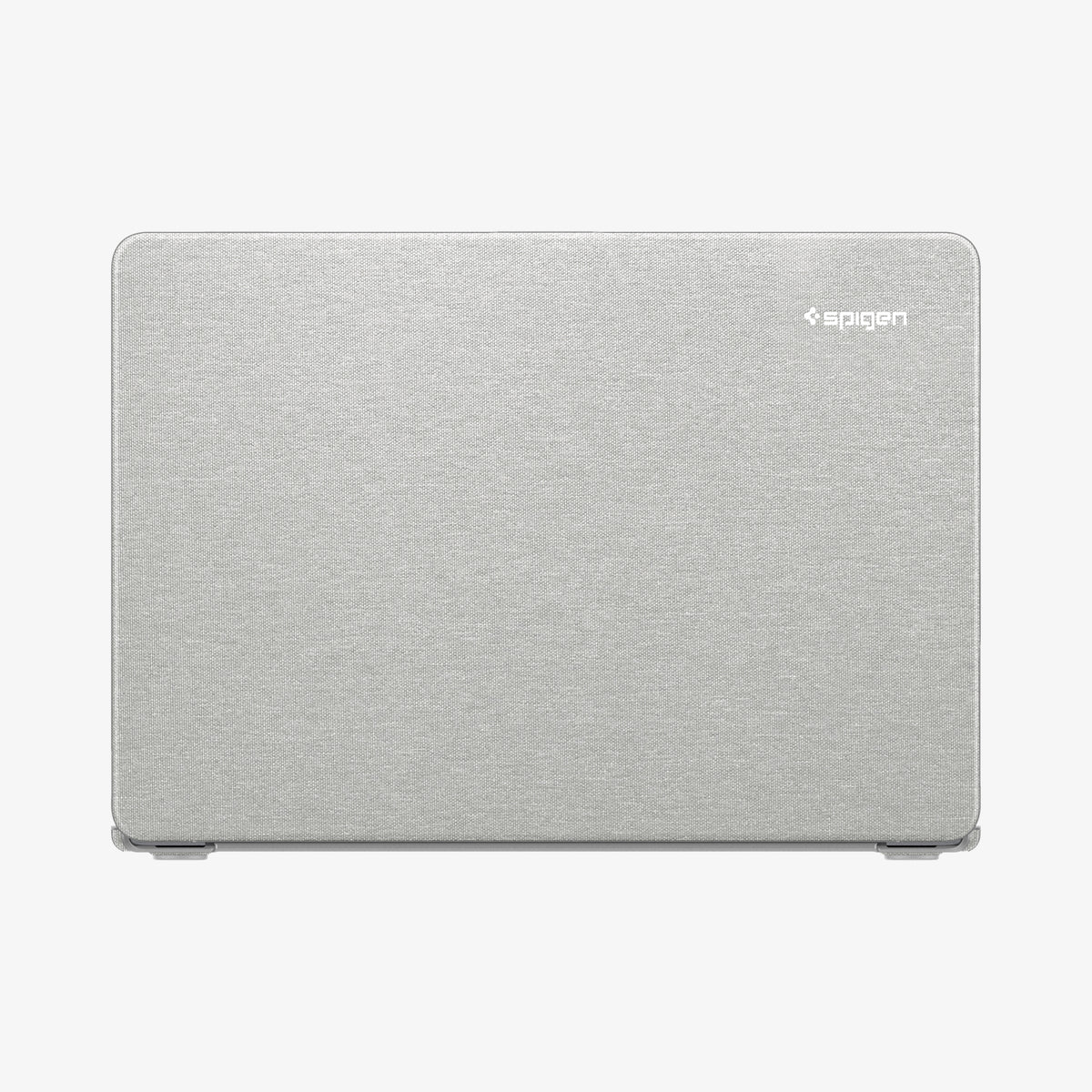 ACS10975 - MacBook Air 15-inch in Heather Gray showing the top