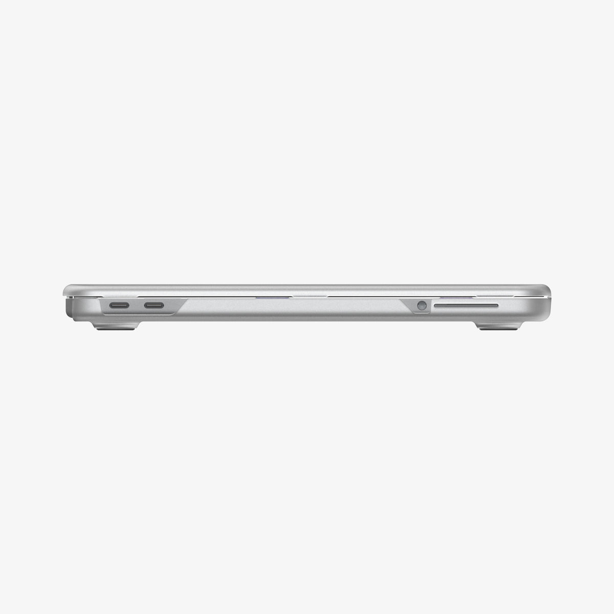 ACS11543 - MacBook Neo 13-inch Air Skin in Frost Clear showing side