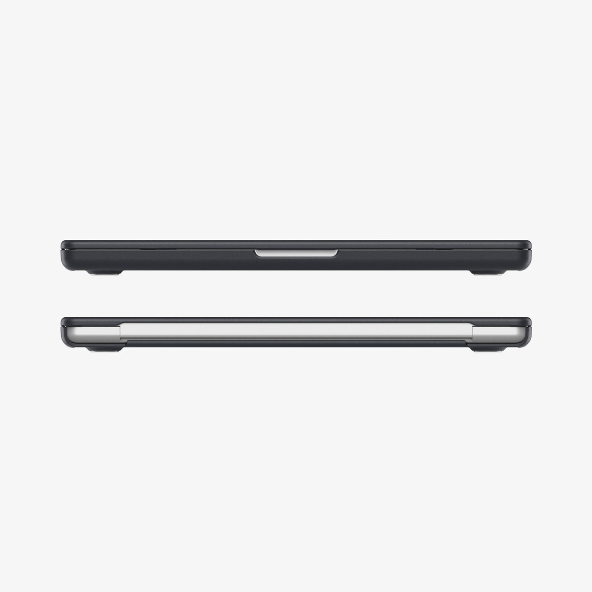 ACS11275 - MacBook Pro 16-inch Nano Pop Black Sesame showing front and rear edge views of the laptop case with a slim fitted profile