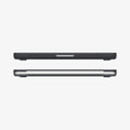 ACS11272 - MacBook Pro 14-inch Nano Pop Black Sesame showing front and rear edge views of the laptop case with a slim fitted profile