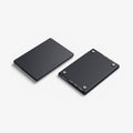 ACS11275 - MacBook Pro 16-inch Nano Pop Black Sesame showing top and bottom views of the closed laptop case with raised feet