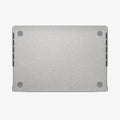 ACS10977 - MacBook Pro 16-inch in Heather Gray showing the bottom