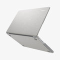 ACS10977 - MacBook Pro 16-inch in Heather Gray showing the top, bottom and partial side